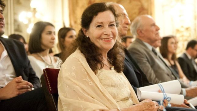 la unica mujer premiada por la academia mundial de ciencias es de la unlp