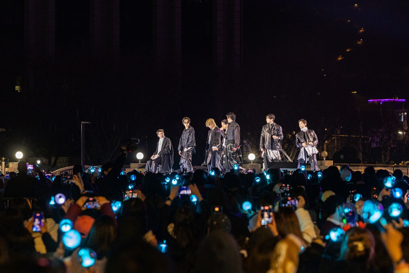 Uno de los shows de BTS en Santiago de Chile