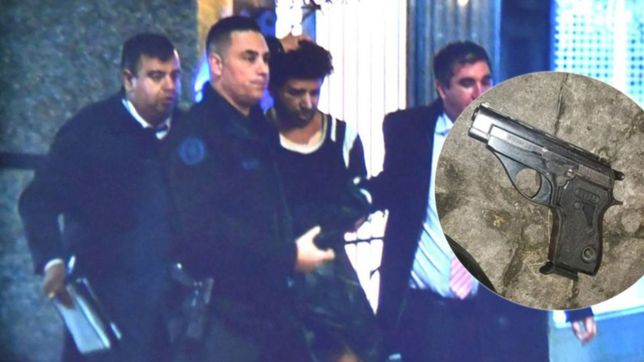 ¿de quien era el arma con el que intentaron matar a cristina?