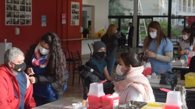 argentina completaria la poblacion vacunada con una dosis en esta semana