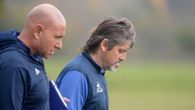 gimnasia entreno y ya se perfila el once para recibir a colon