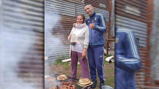 la triste despedida de la mama de laureano, el joven que murio al chocar con su moto