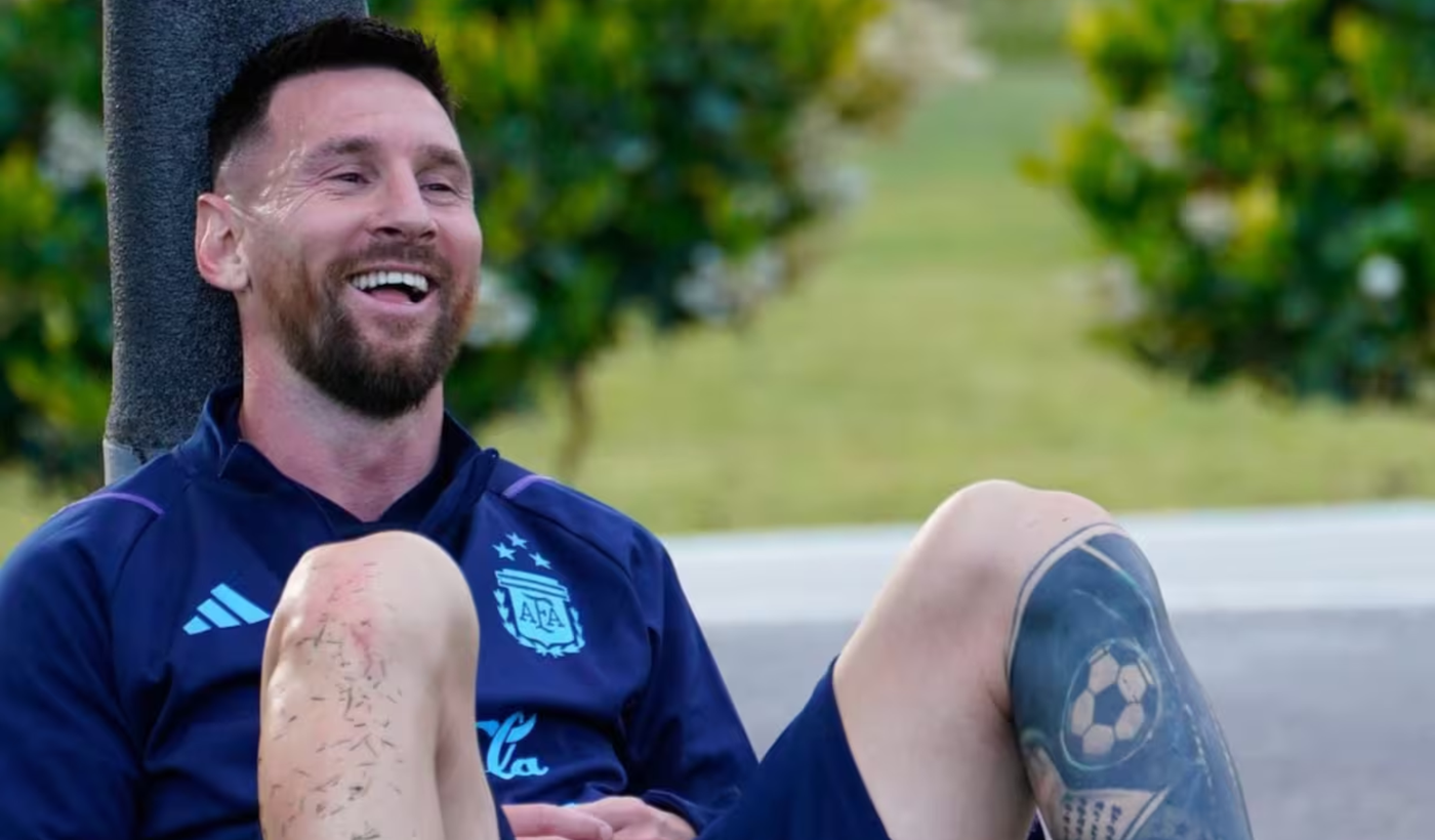 Messi entrenamiento Selección argentina 2026