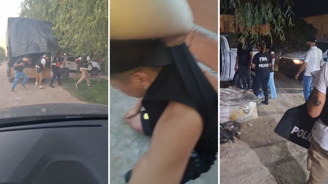 megaoperativo termino con droga incautada y un detenido que era buscado por un salvaje ataque