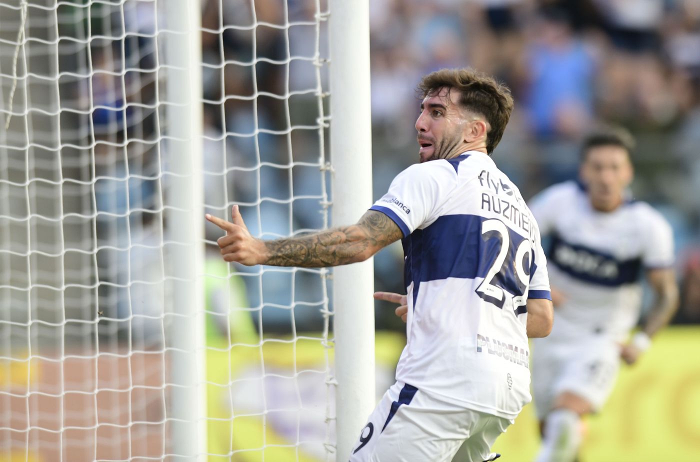 Gimnasia Aldosivi Auzmendi festejo gol