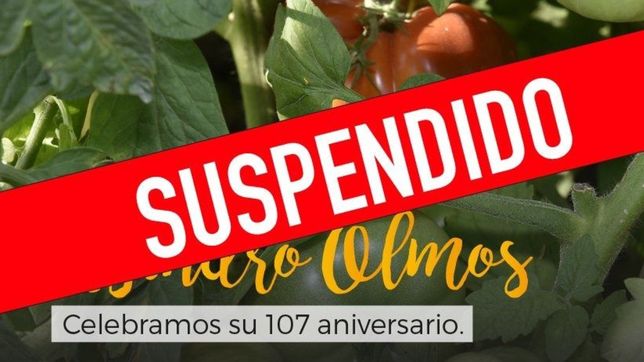 otro resabio de la tormenta: suspendieron los festejos por el aniversario de olmos