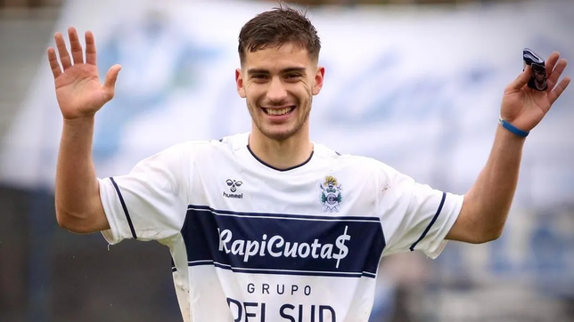 gimnasia presento a melluso con un posteo especial en las redes