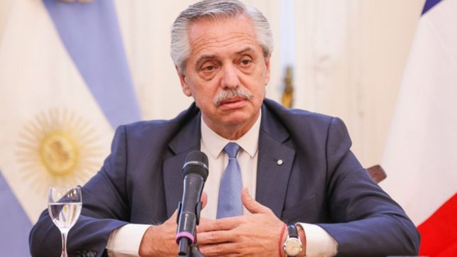 alberto fernandez revelo que se asusto por su descompensacion en bari