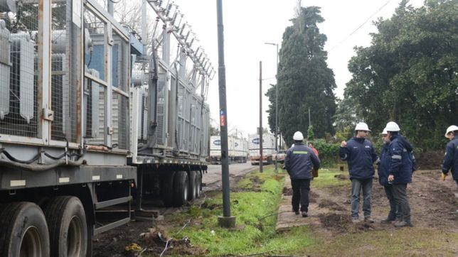 edelap aseguro que los trabajos para devolverle la luz a los vecinos terminaran el jueves