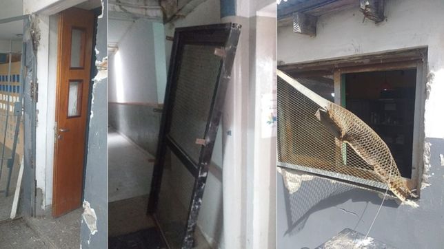 ladrones provocaron danos y robaron en una escuela de berisso