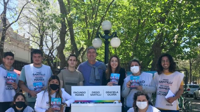 los candidatos de garro recorrieron los barrios con la produccion y el empleo en agenda