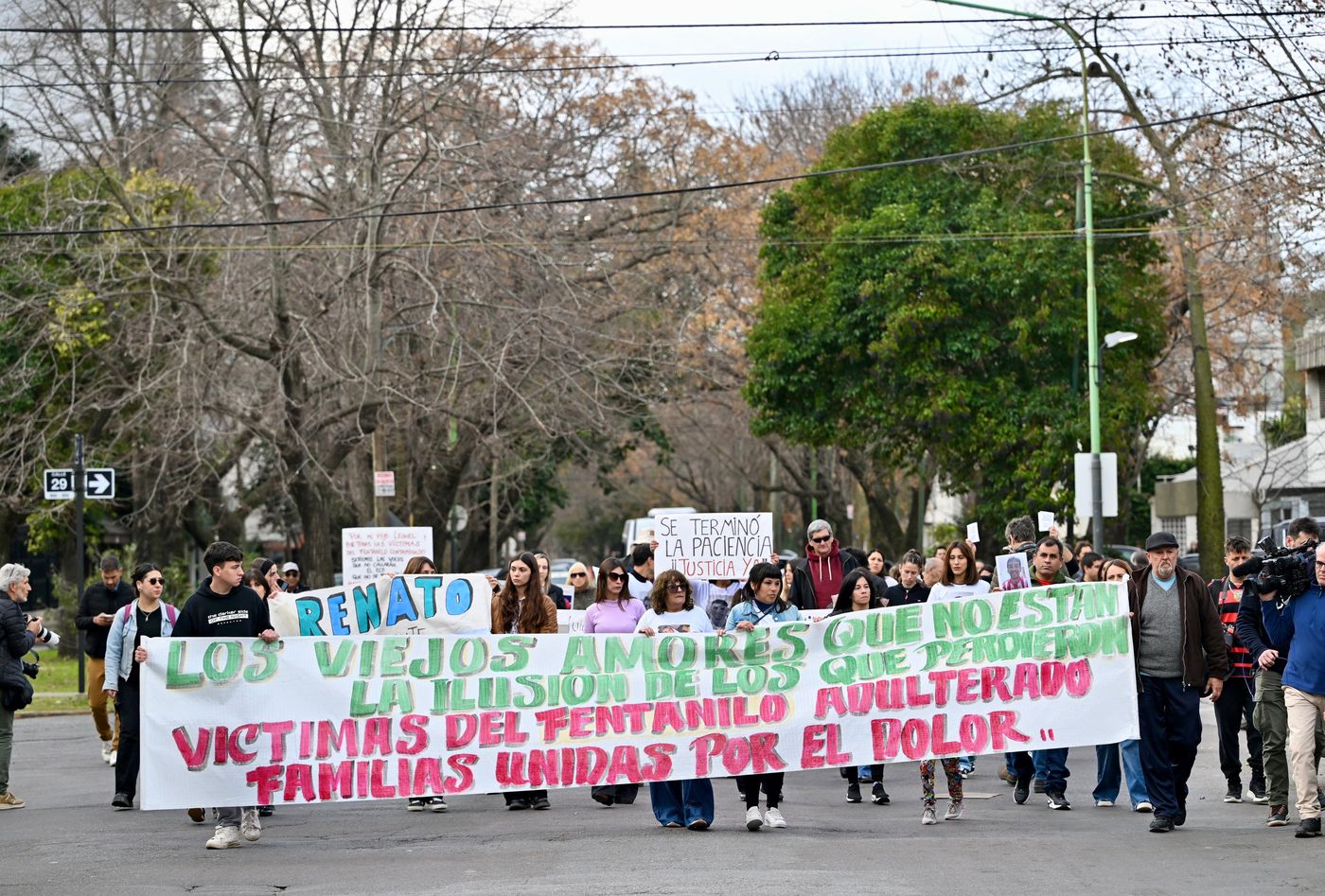 Marcha de familiares de fallecidos por el fentanilo contaminado (6)
