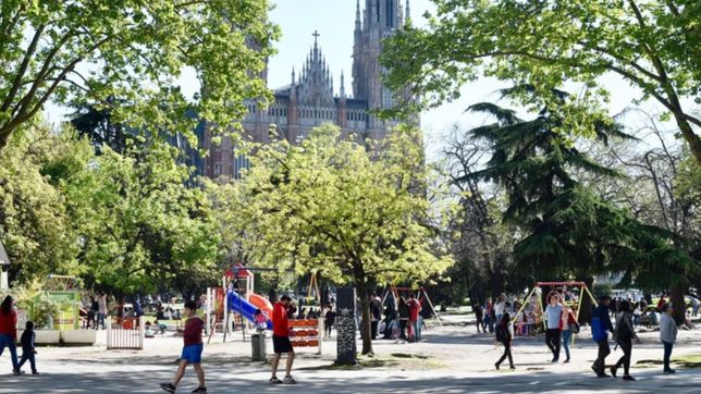 clima en la plata: humeda, calurosa y con sol, asi arranca la semana en la plata