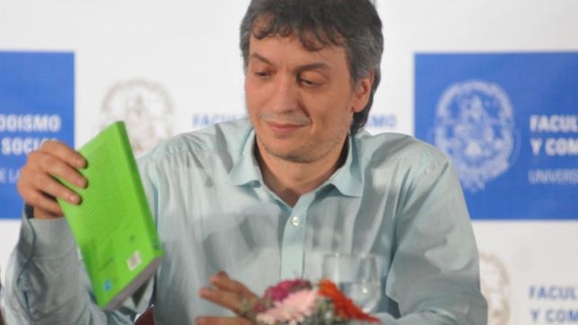 ¿que dijo maximo kirchner en su visita a la facultad de periodismo?