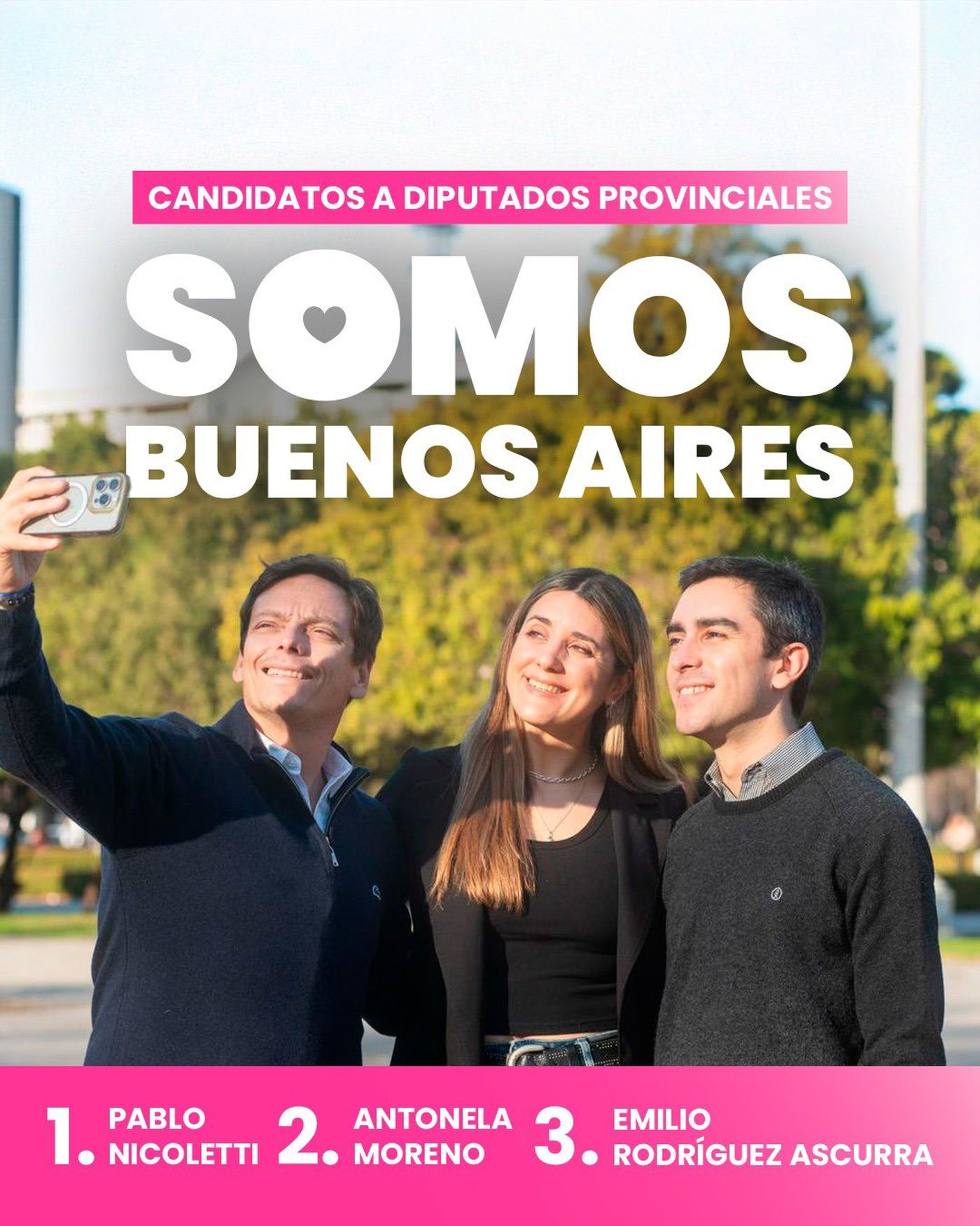 El titular de la Junta Central de la UCR, Pablo Nicoletti, lideró el armado en la ciudad. A su lado Moreno y Ascurra.