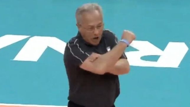 video: le robaron tres puntos clave y el tecnico platense de la seleccion de voley exploto