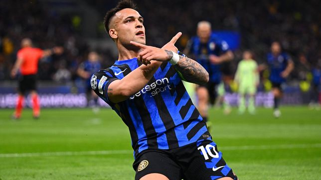lautaro martinez aporto su gol para que el inter de milan pase a la final de la champions league