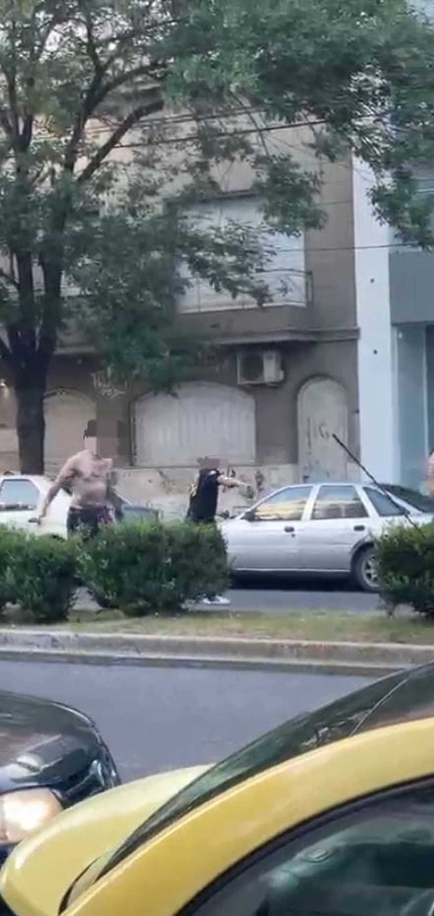 La escena que se vivi&oacute; en pleno centro de La Plata