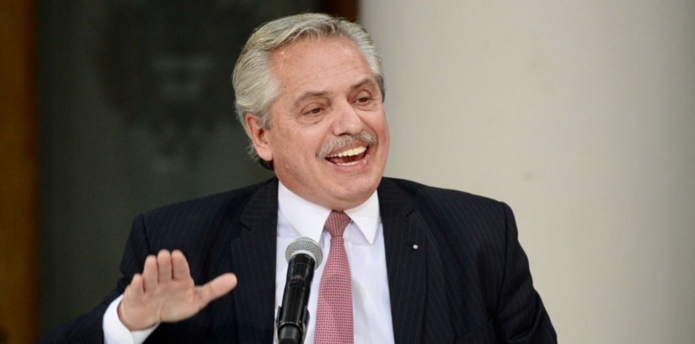 Alberto Fernández en la UNLP