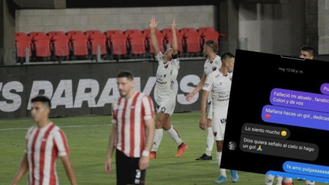la conmovedora historia detras del festejo de los goles del pulga rodriguez a estudiantes