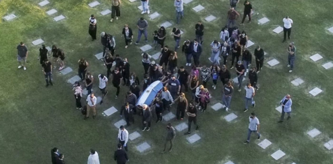 Funeral Entierro Diego Maradona