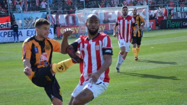 el pincha estiro la ventaja con una pelota parada y se hace fuerte en cutral co