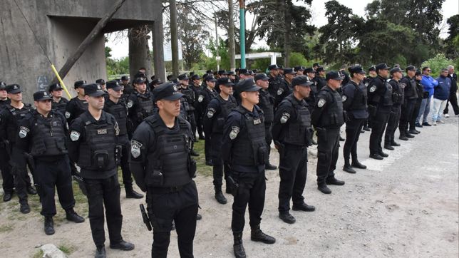 abrieron una nueva sede de la fuerza barrial de aproximacion en la region con 110 nuevos policias