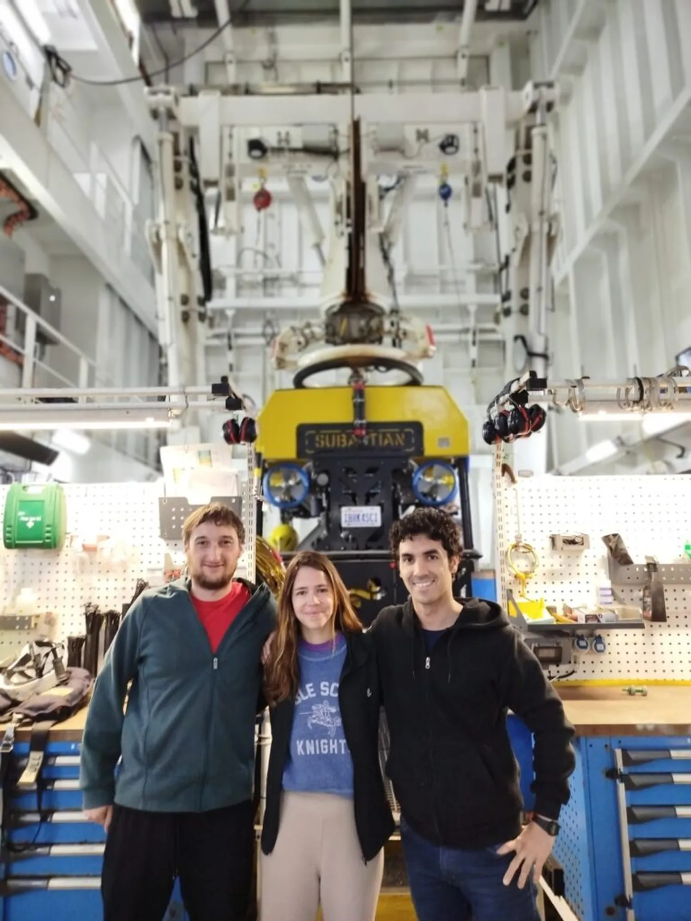 Los investigadores de la UNLP que forman parte de la misión oceanográfica