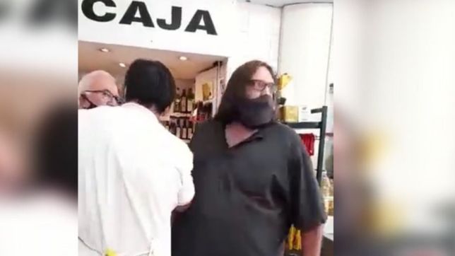 video: escracharon a baradel y lo echaron de una pescaderia