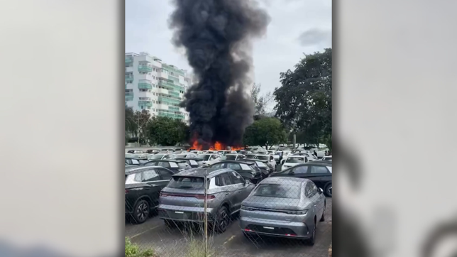 los segundos posteriores al accidente aereo en el que murio el youtuber gaspi