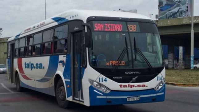choferes del talp estan de paro por falta de pago