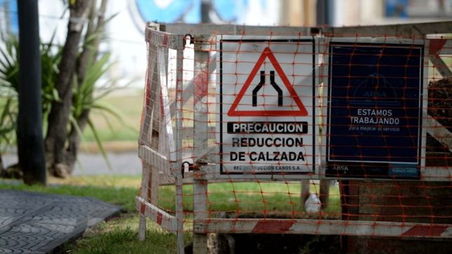un sector de la plata estara sin agua por tareas de drenaje de absa
