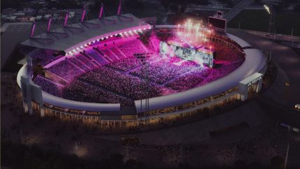 Las espectaculares fotos del estadio en Mar del Plata que quiere renovarse y competirle al Único de La Plata