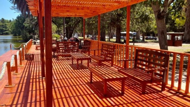 ¿como es el nuevo puerto que tendra el lago del bosque de la plata?