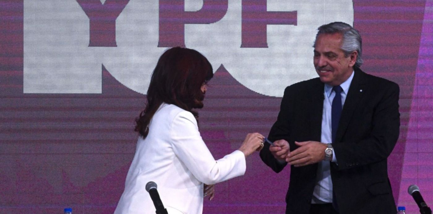 Cristina Kirchner y Alberto Fernández