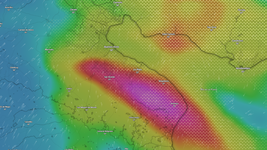 en medio de las lluvias y con alerta naranja, ¿a que hora se espera lo peor de las tormentas?