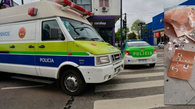 fuera fmi: el mensaje detras de la bomba colocada en el banco santander rio de la plata