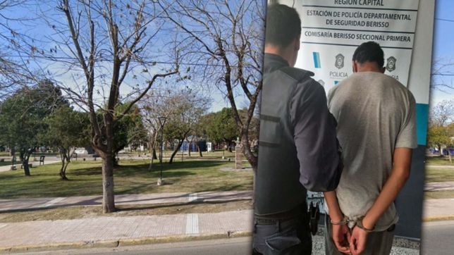detuvieron a un joven acusado de abusar de una nena de 10 anos en una plaza