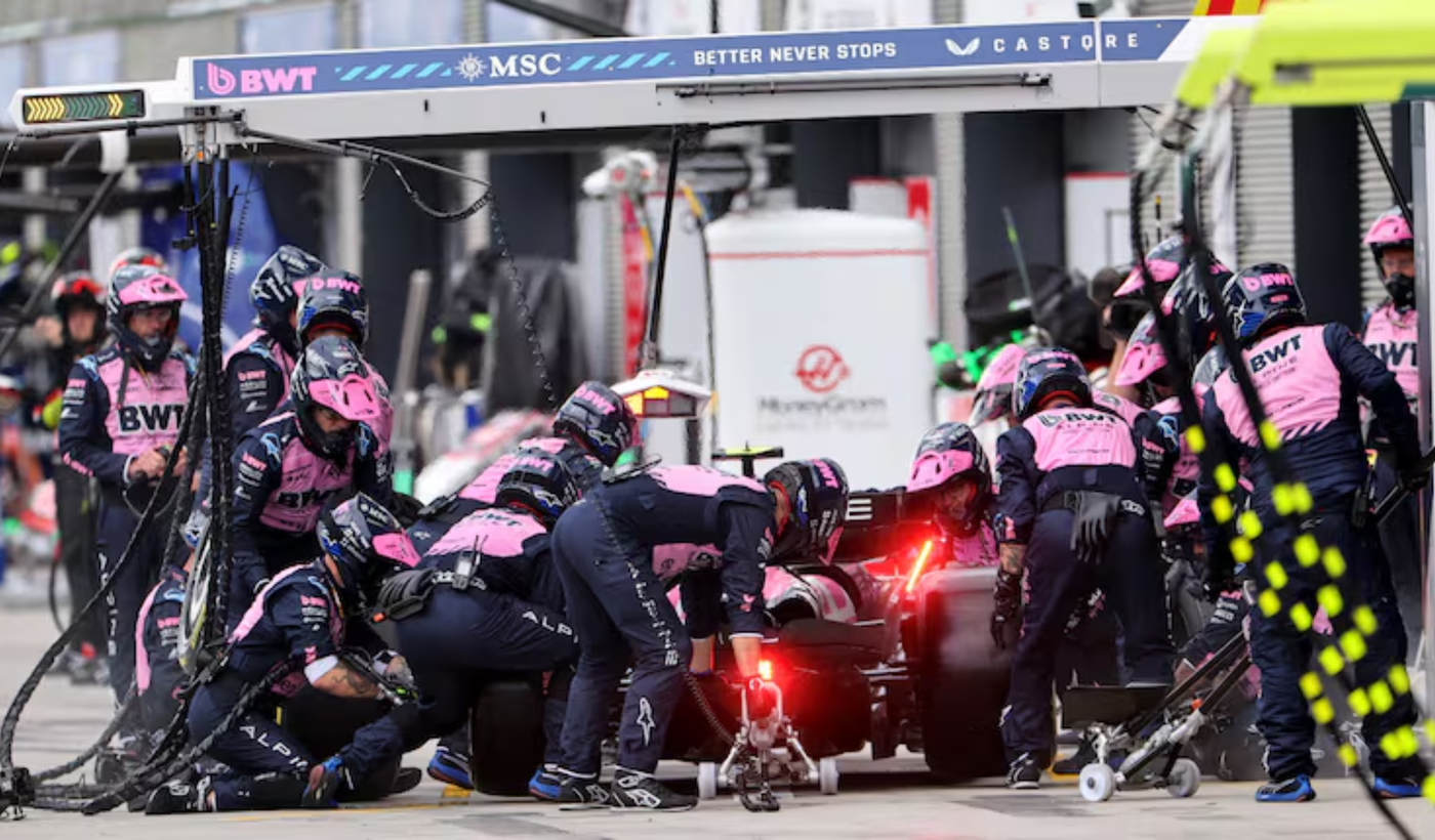 Franco Colapinto Boxes Hungría