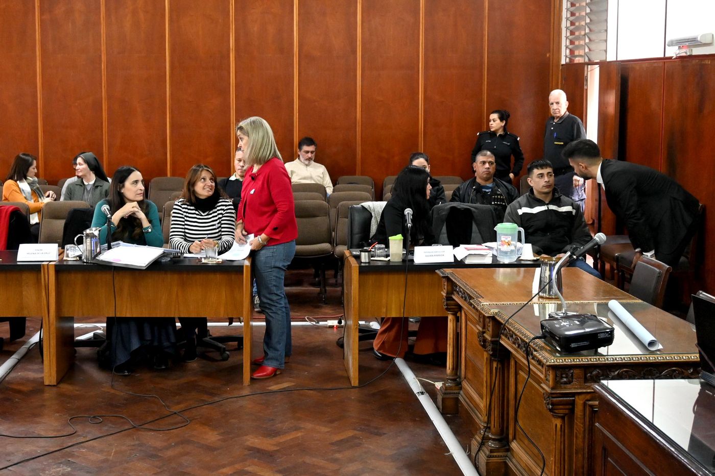 Juicio a César Castaño acusado por el crimen de un jubilado en Berisso.JPG