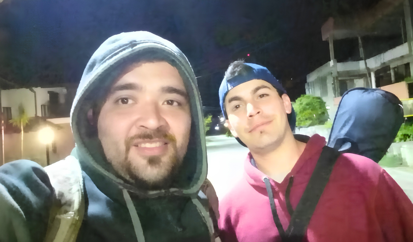 Jeremías Martínes y Franco Giamperi