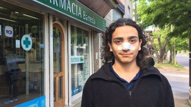 ?me golpeo y me dijo que estaba advertido?, el relato del joven agredido en plaza güemes