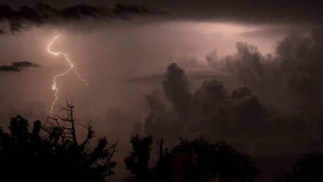 temporal en la plata: los que estaban despiertos filmaron y lo compartieron en las redes