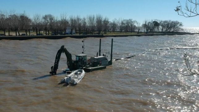 despues de 35 anos comenzo una obra clave para evitar la falta de agua en la plata