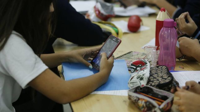 la provincia prohibe el uso de celulares en escuelas primarias y se suma a la tendencia nacional