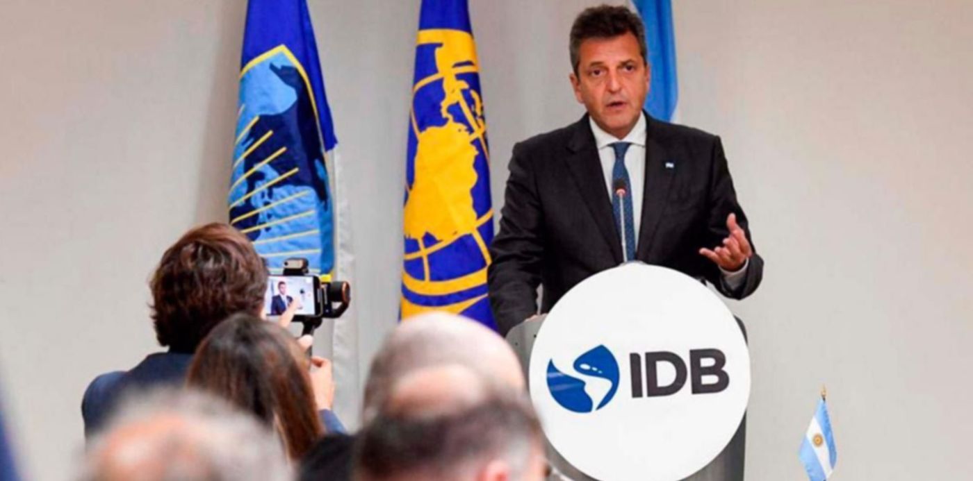 Sergio Massa en el BID