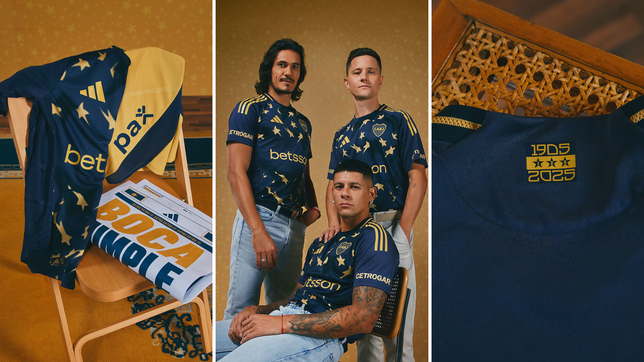 boca presento una camiseta especial por sus 120 anos con un diseno historico