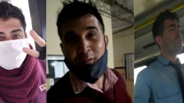 choferes de la plata y su otra cara: tiktoker, imitador de mattioli y cantante de baladas