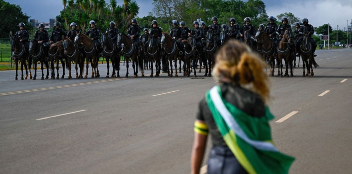 Golpe de Estado en Brasil desalojo de bolsonaristas