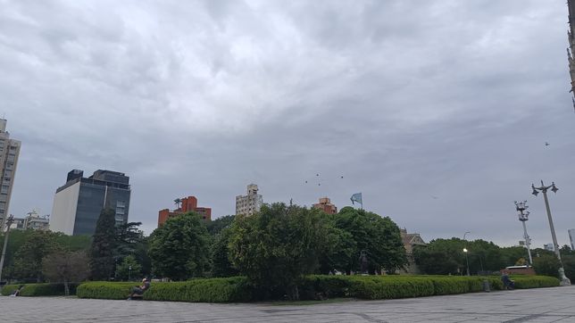 la plata amanecio nublada e instable y se esperan chaparrones y tormentas